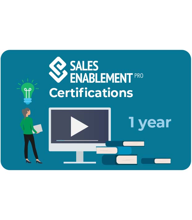Sales Enablement PRO Certifications gift card